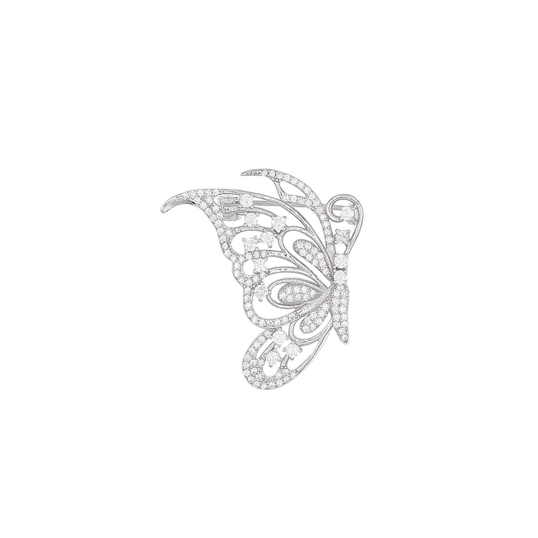 Silvex | A2302207 | Accessories butterfly pendant in silver 925