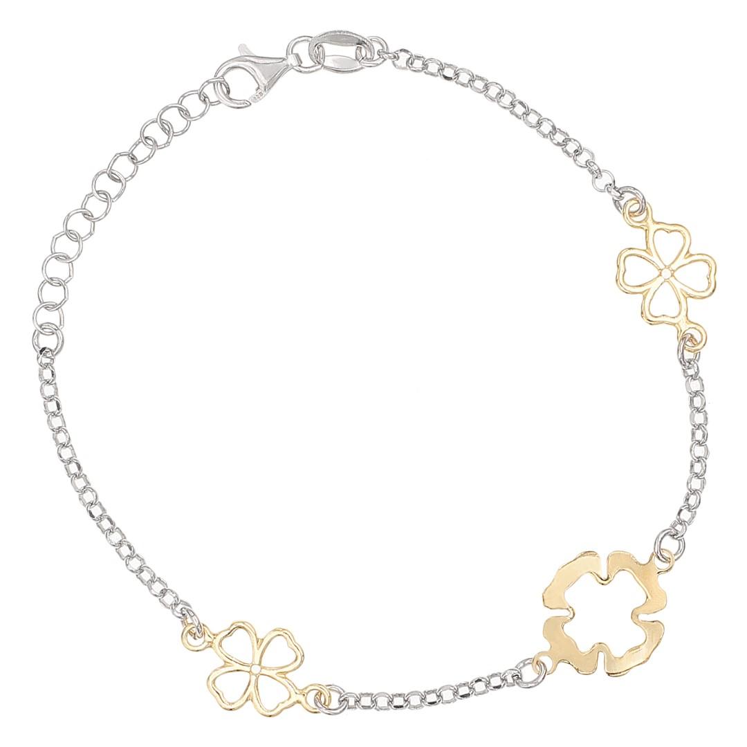 Silvex | B1401641 | BRACELETS FLOWER CLOVER