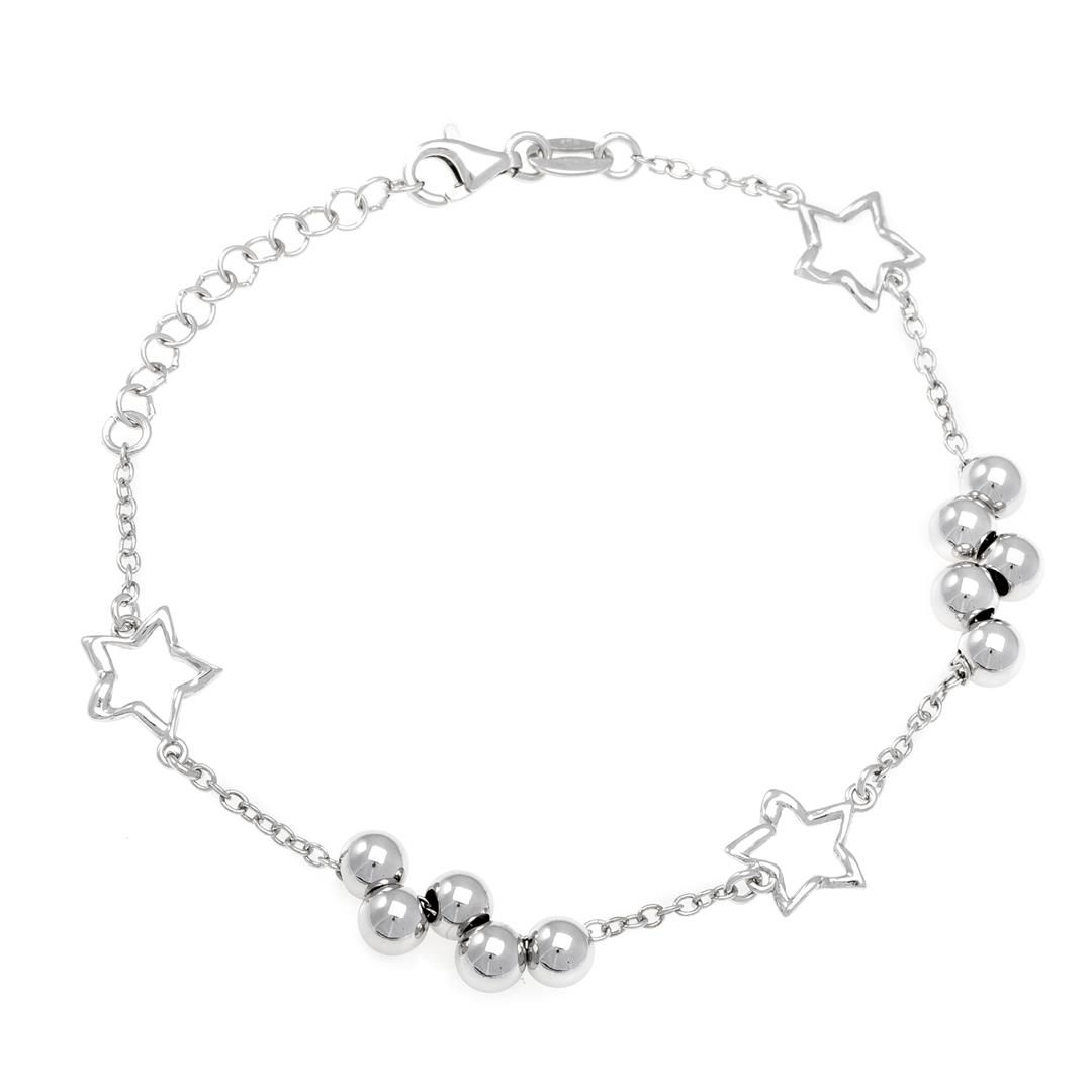 Silvex | B1800047 | BRACCIALI PALLINA STELLA