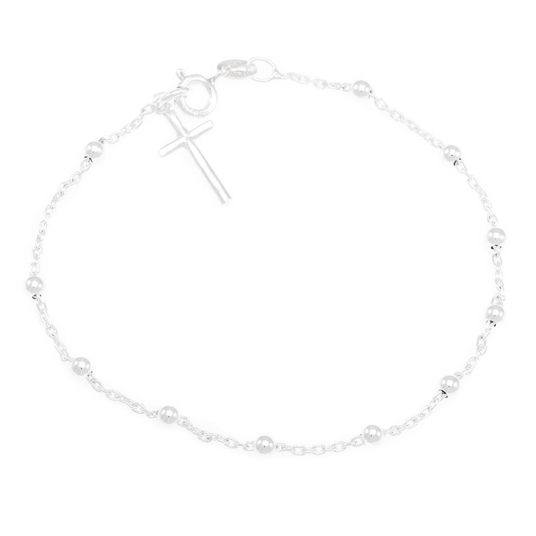 Silvex | B1800391 | BRACCIALI PALLINA RELIGIOSO CROCE