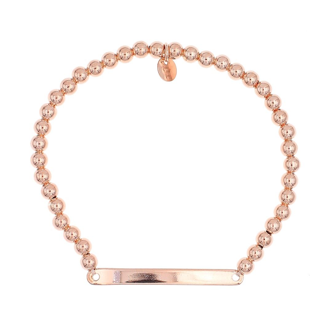 Silvex | B2100106 | BRACCIALI PALLINA TARGA ELASTICO