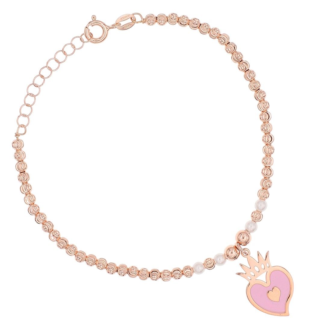 Silvex | B2100920 | BRACCIALI PALLINA CUORE