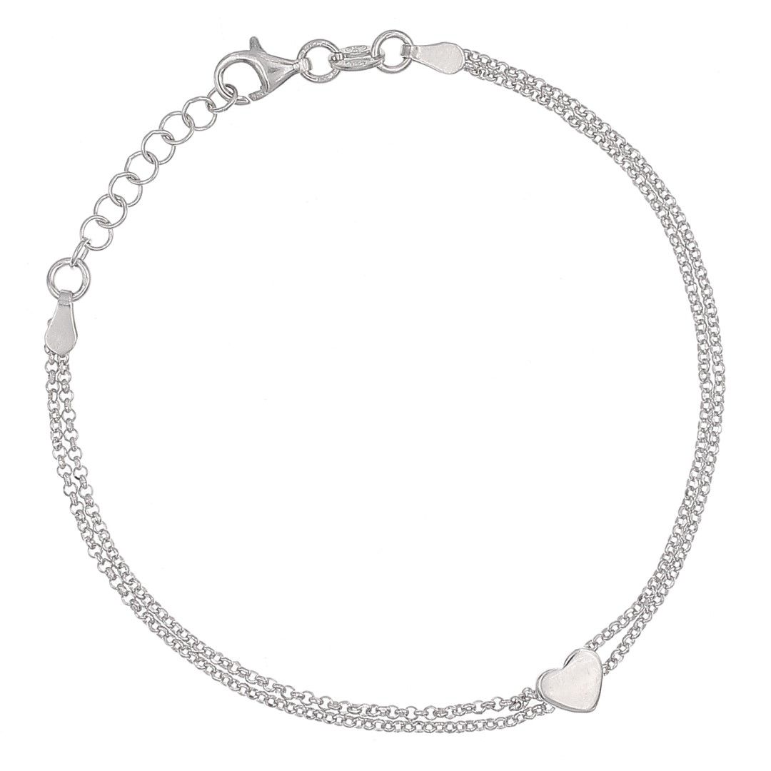 Silvex | B2201157 | BRACCIALI CUORE MULTIFILO