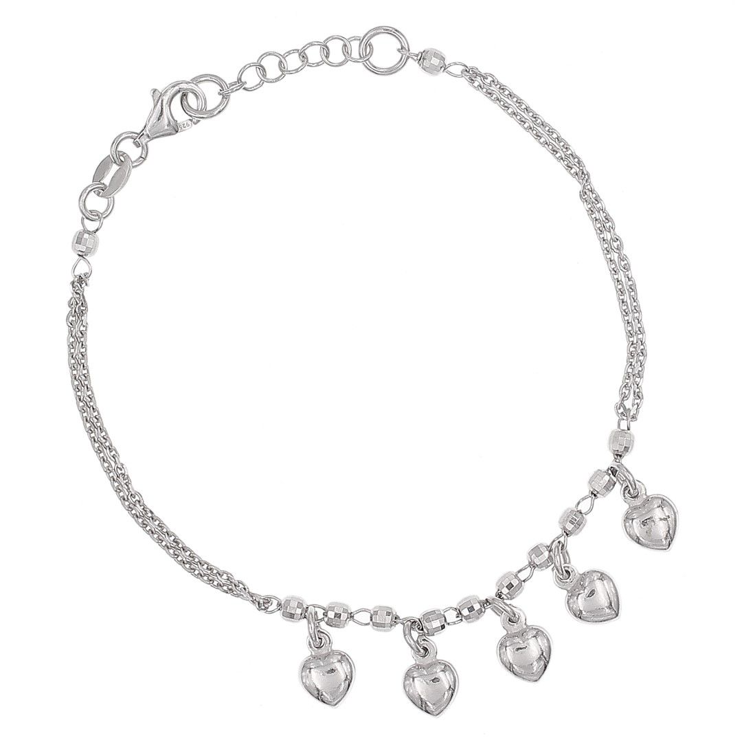 Silvex | B2201457 | BRACCIALI PALLINA CUORE