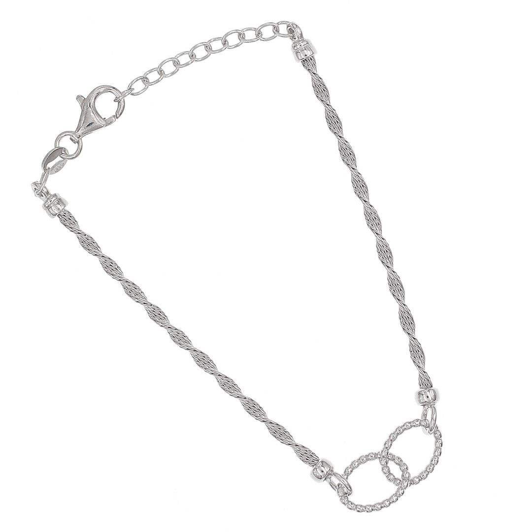 Silvex | B2201671 | BRACCIALI GEOMETRICO INTRECCIATO CALZA