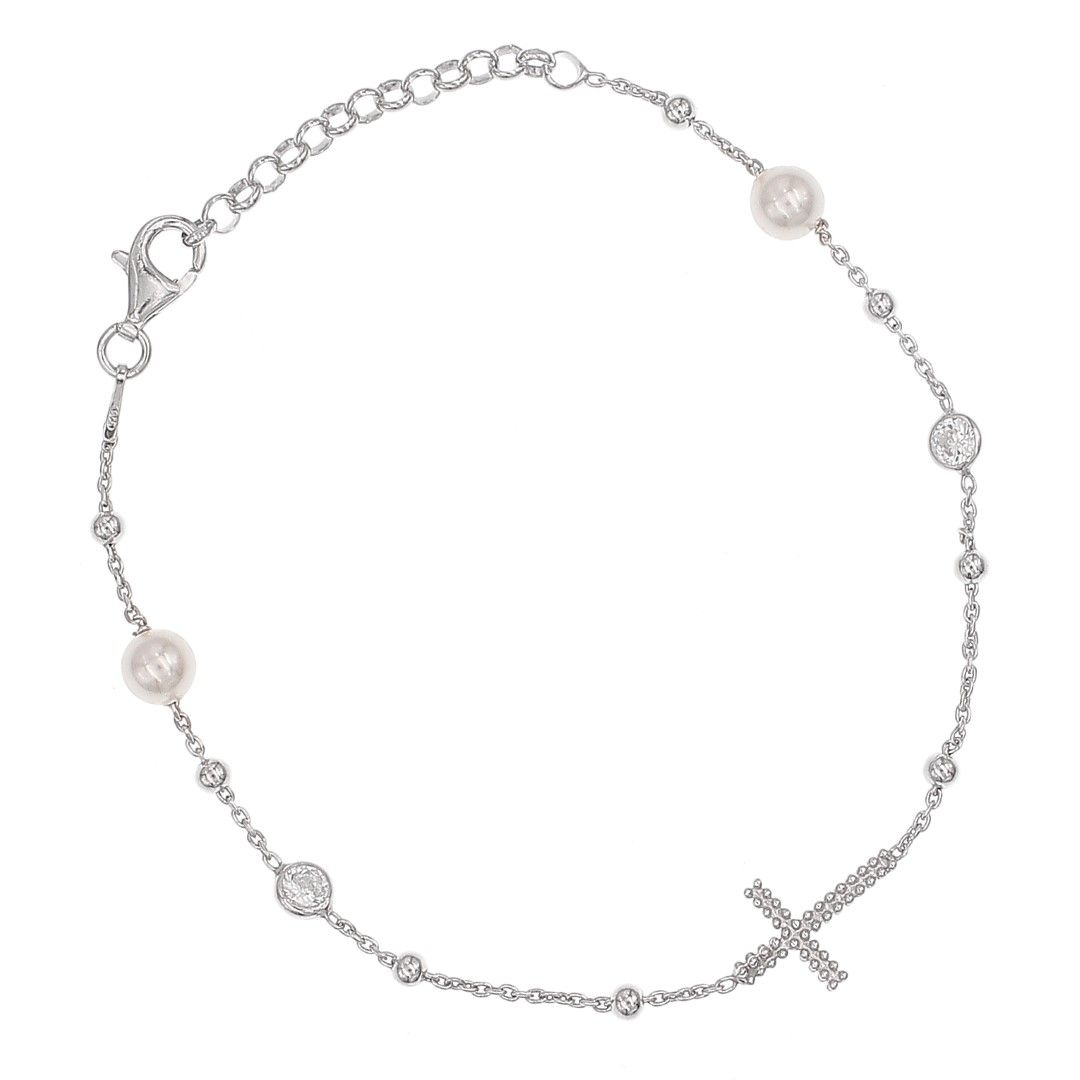 Silvex | B2201716 | BRACCIALI RELIGIOSO CROCE PUNTI LUCE