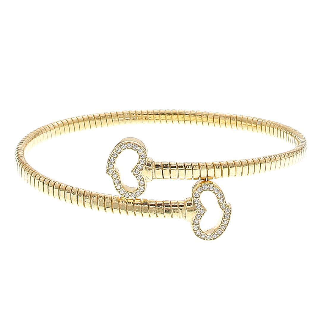 Silvex | B2301695 | BRACCIALI CUORE RIGIDO REGOLABILE