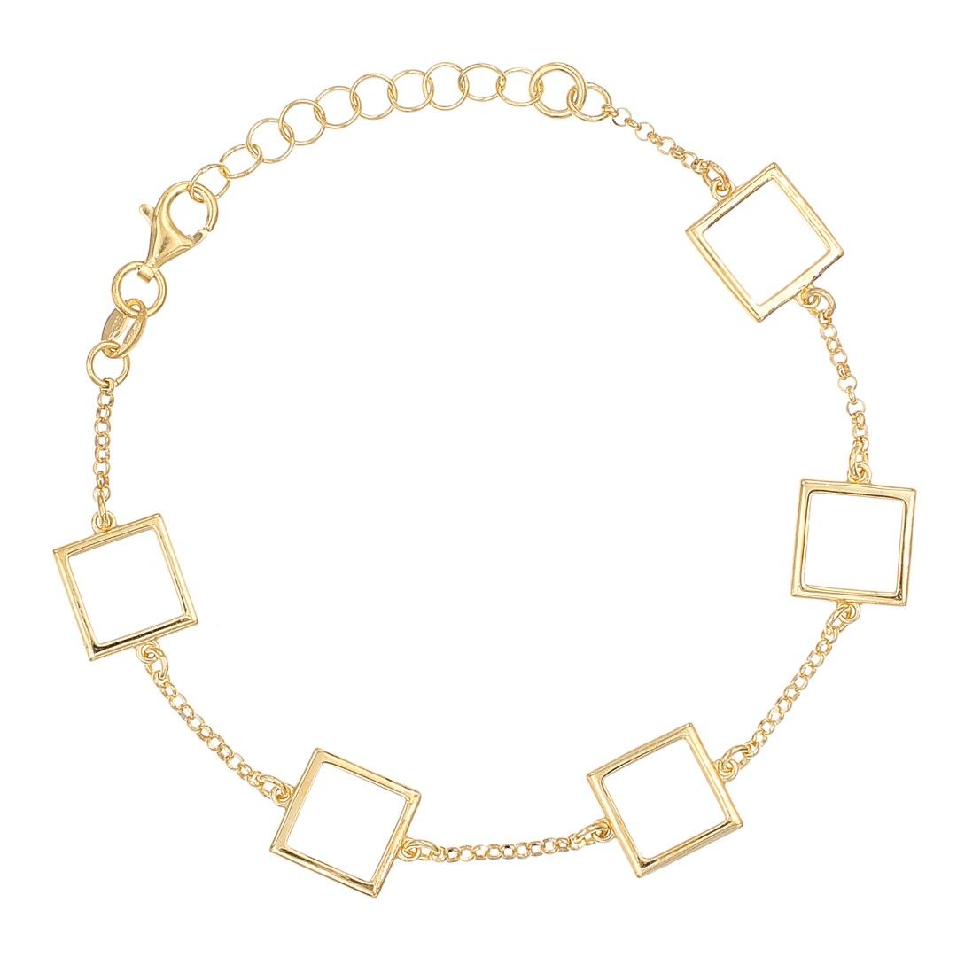 Silvex | B2301858 | BRACCIALI GEOMETRICO QUADRATO