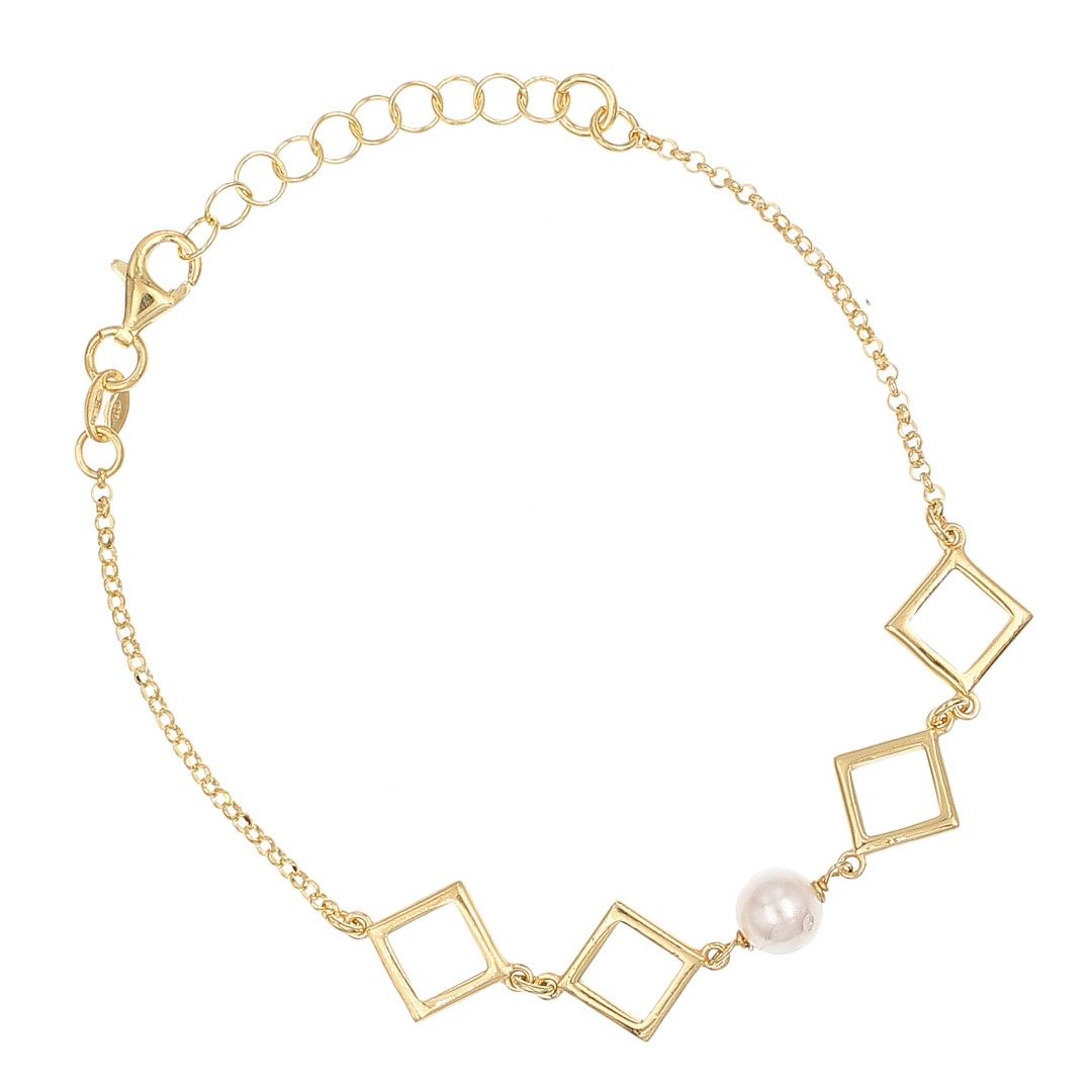 Silvex | B2301862 | BRACCIALI GEOMETRICO QUADRATO