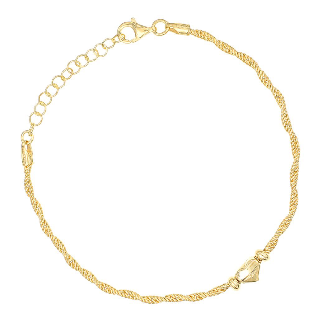 Silvex | B2401425 | BRACCIALI CUORE INTRECCIATO