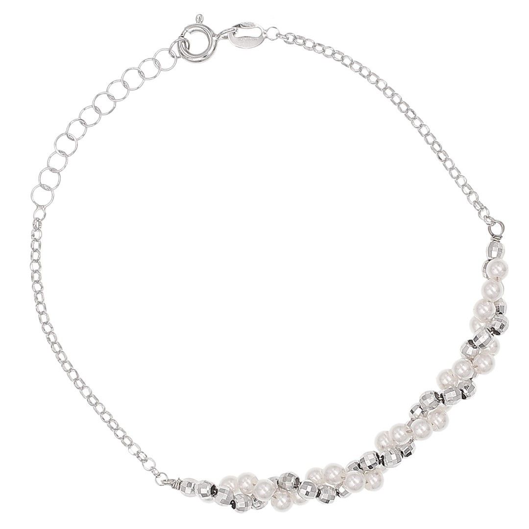 Silvex | B2402139 | BRACCIALI PALLINA INTRECCIATO