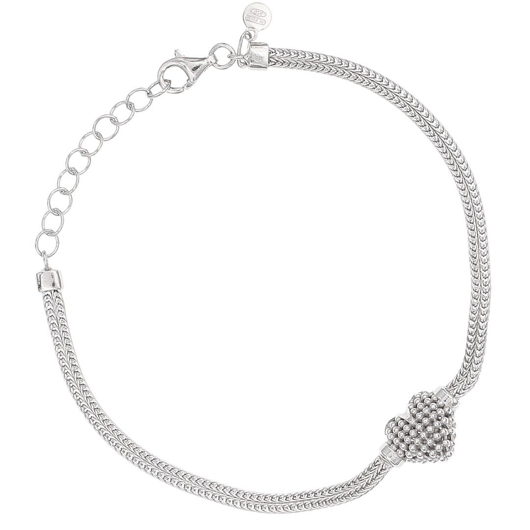 Silvex | B2402599 | BRACCIALI CUORE MULTIFILO CALZA