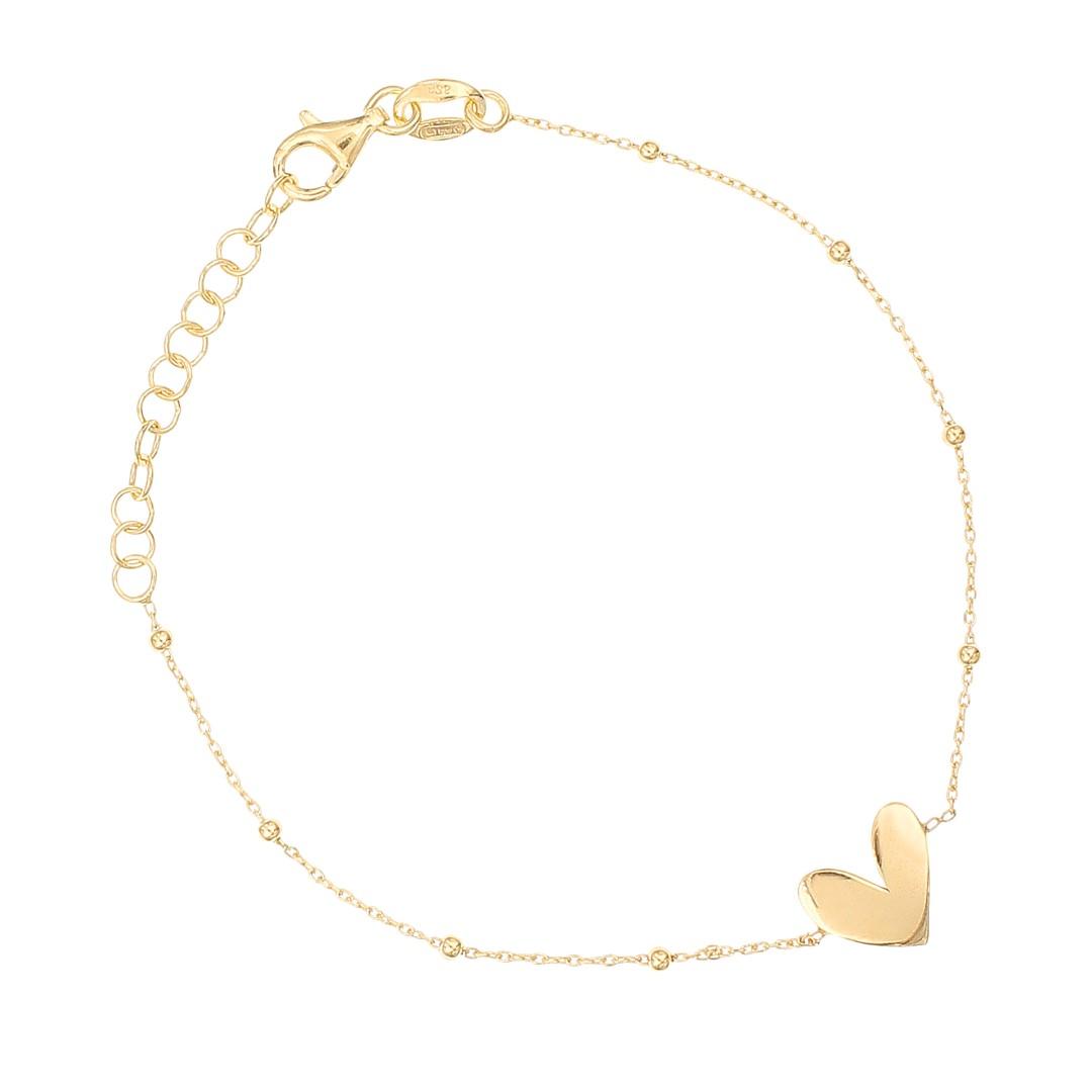 Silvex | B2500280 | BRACCIALI PALLINA CUORE