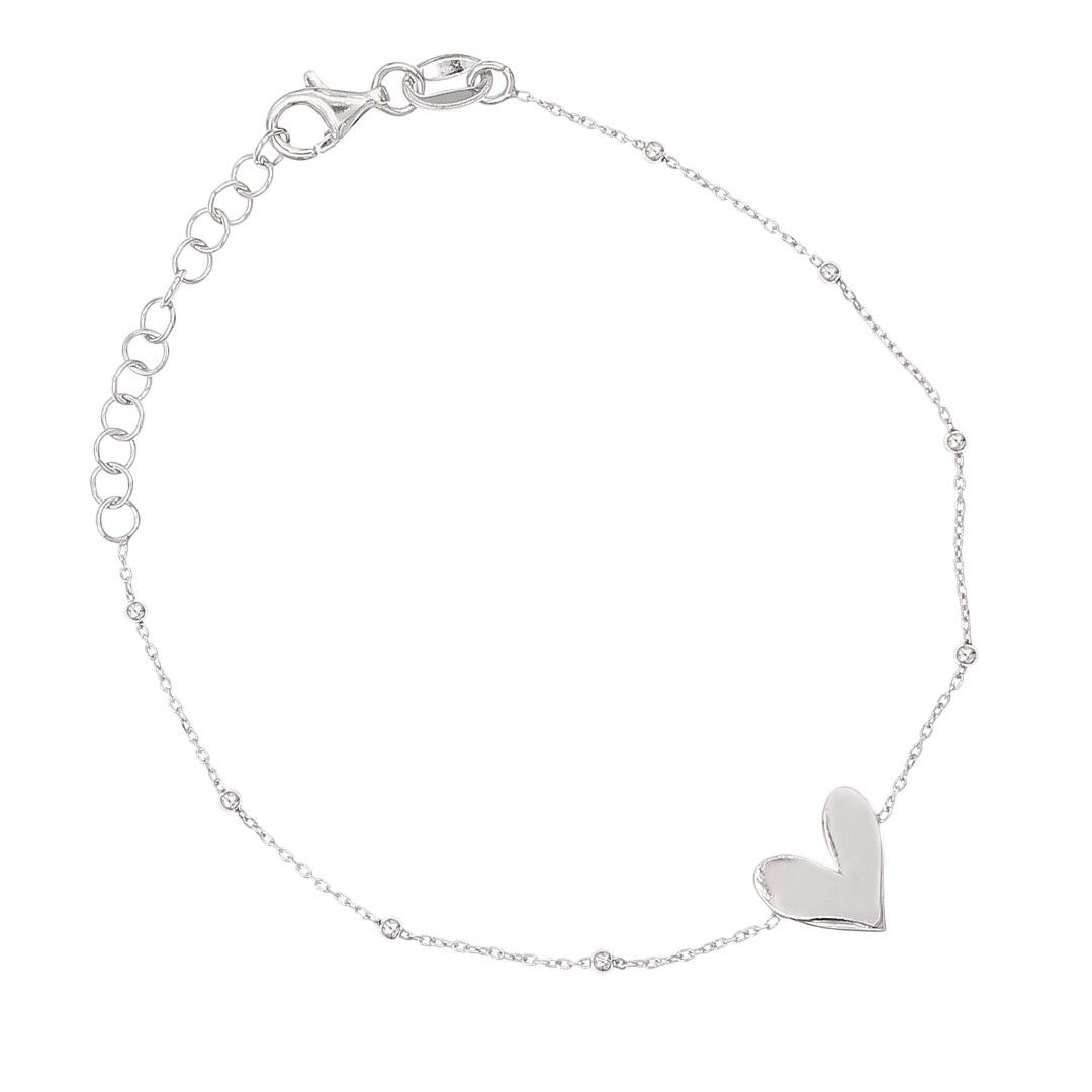 Silvex | B2500280 | BRACCIALI PALLINA CUORE