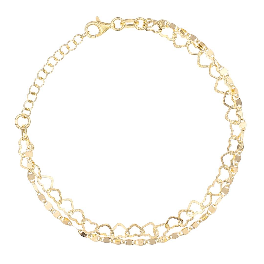 Silvex | B2500822 | BRACCIALI CUORE MULTIFILO