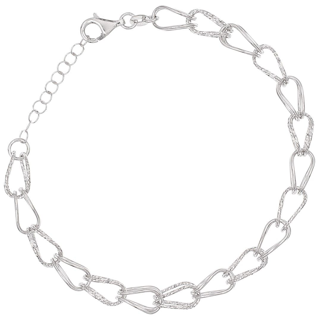 Silvex | B2500848 | BRACCIALI LINK INTRECCIATO