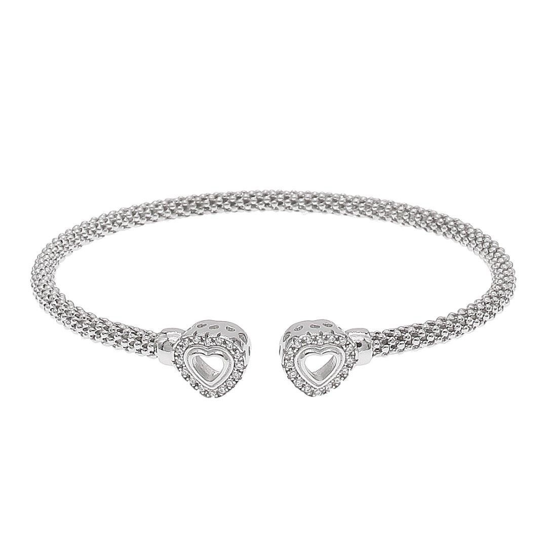 Silvex | B2501049 | BRACCIALI CUORE RIGIDO