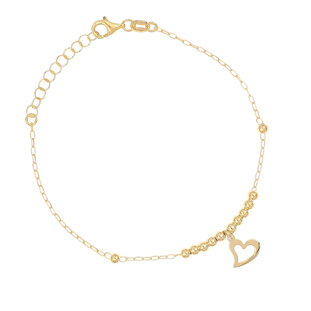 Silvex | B2501251 | BRACCIALI PALLINA CUORE