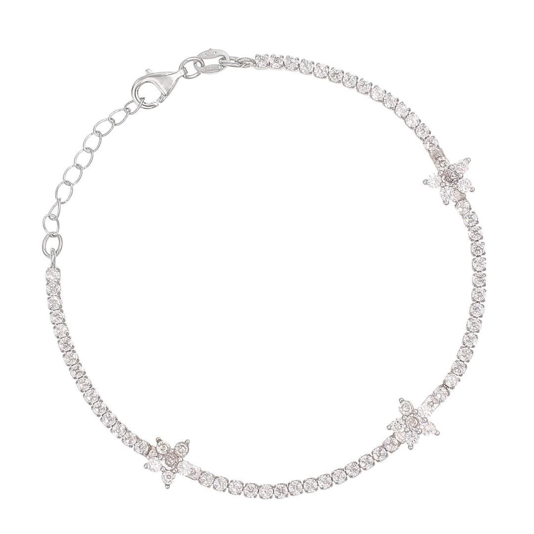 Silvex | B2600182 | BRACCIALI FIORE STELLA TENNIS