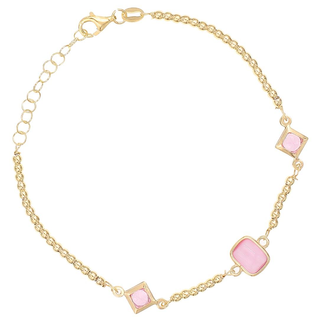 Silvex | B2600327 | BRACCIALI PALLINA QUADRATO