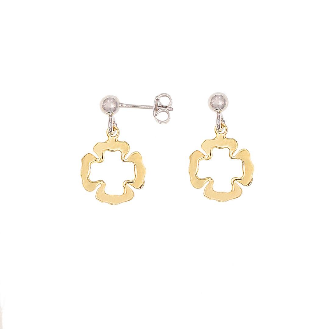 Silvex | E1401615 | EARRINGS FLOWER CLOVER
