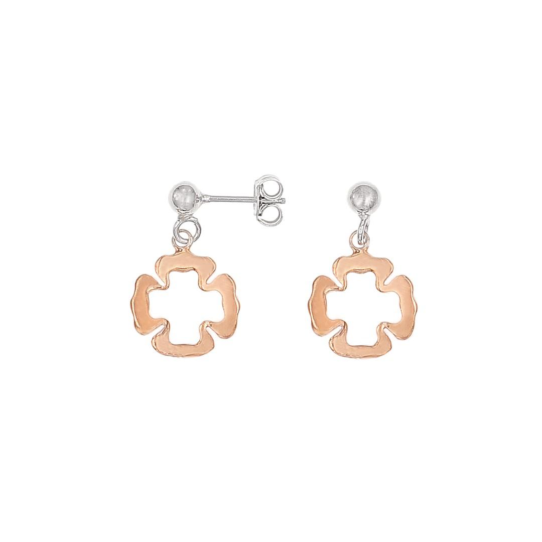 Silvex | E1401615 | EARRINGS FLOWER CLOVER