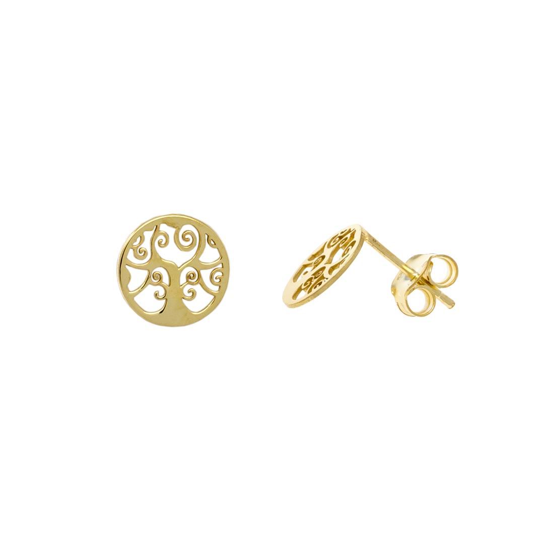 Silvex | E1703532 | EARRINGS TREE OF LIFE