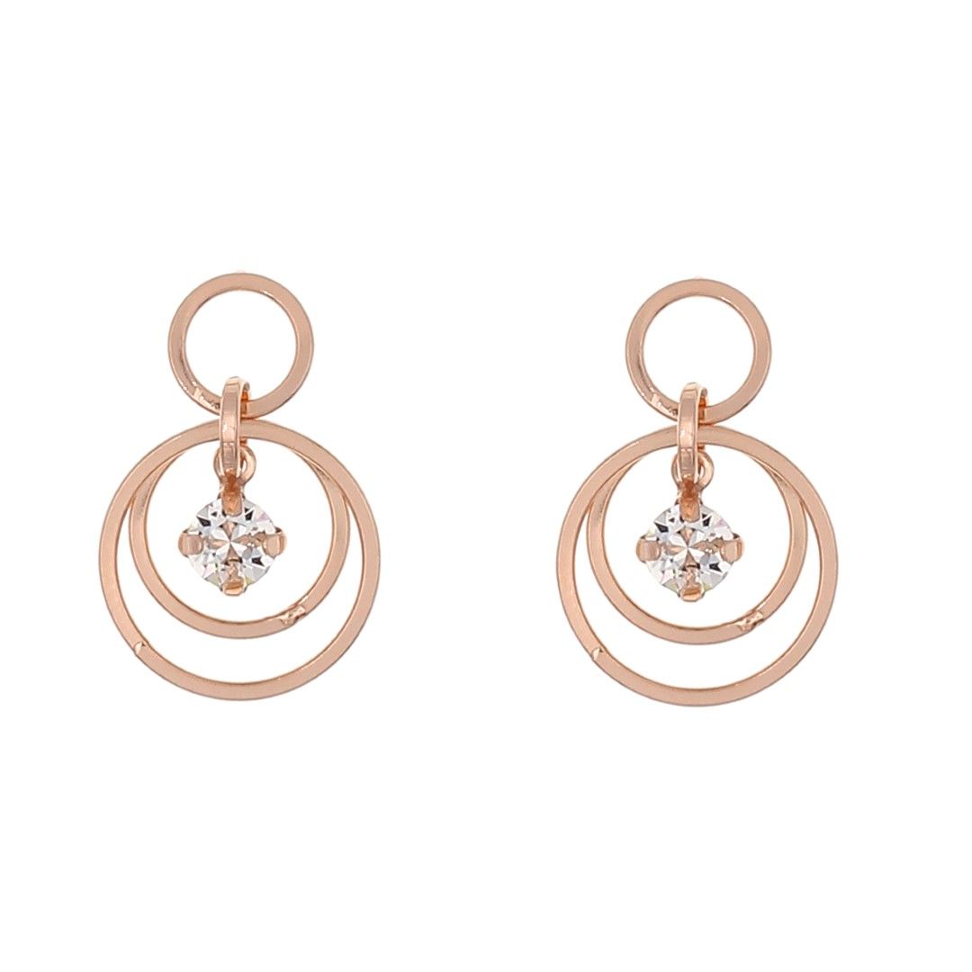 Silvex | E1802612 | ORECCHINI GEOMETRICO TONDO PUNTI LUCE