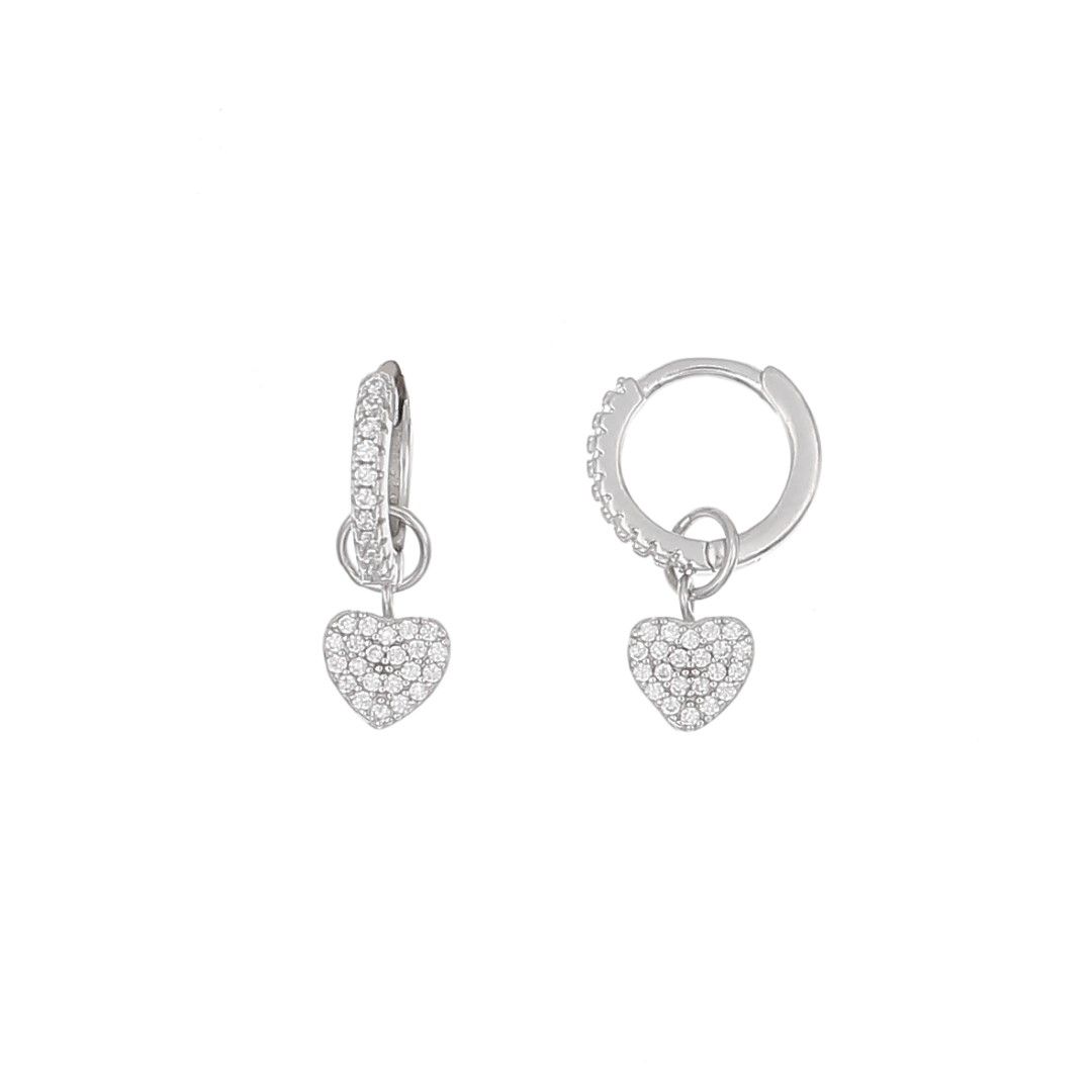 Silvex | E1803342 | ORECCHINI IMPORT CUORE SCATTINO