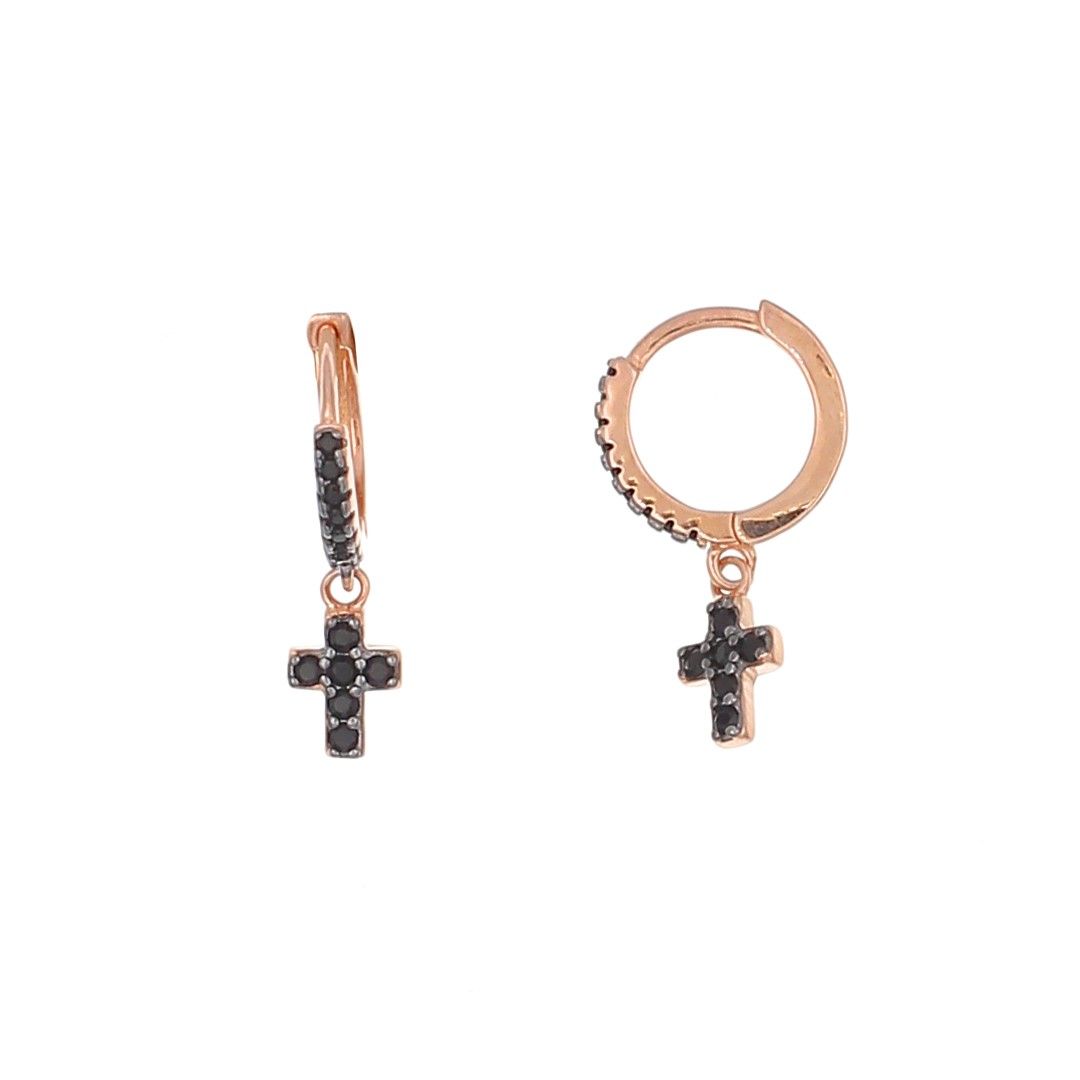 Silvex | E1803366 | ORECCHINI IMPORT CROCE SCATTINO