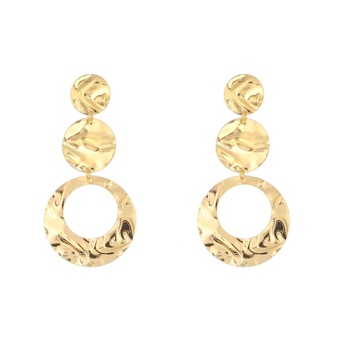 Silvex | E1900136 | EARRINGS GEOMETRIC ROUND