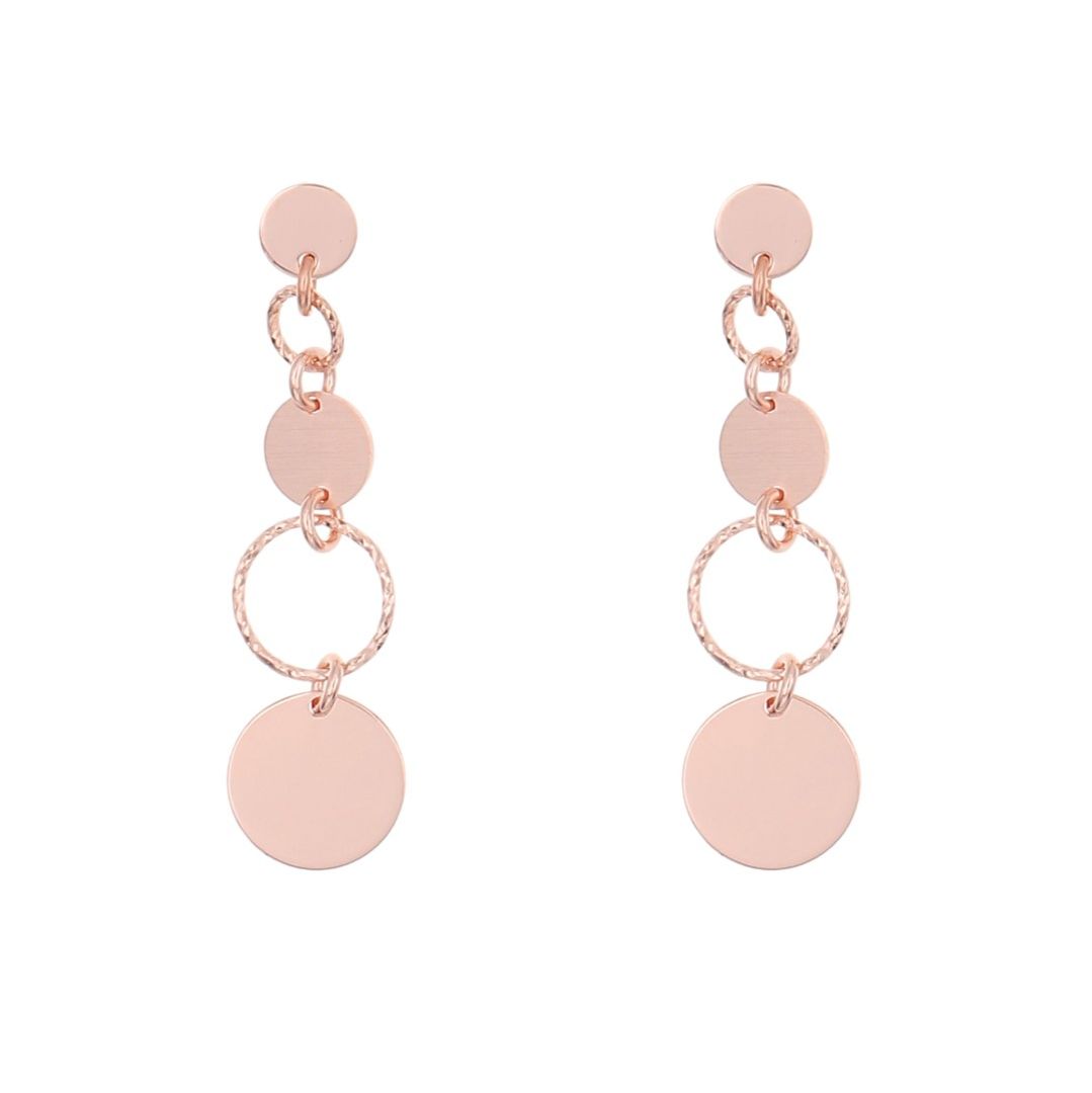 Silvex | E1900724 | EARRINGS GEOMETRIC ROUND