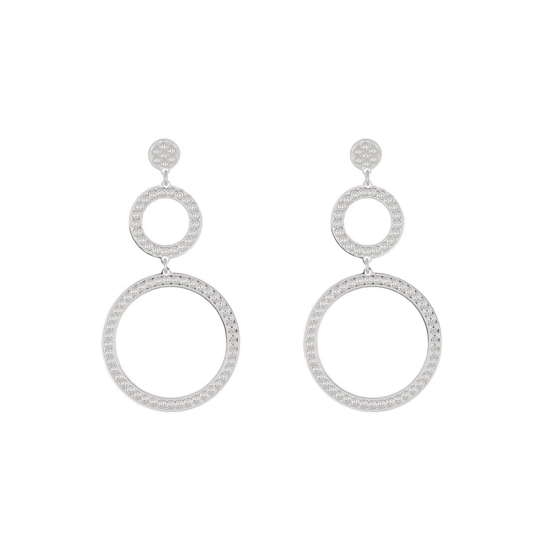 Silvex | E1901965 | ORECCHINI GEOMETRICO TONDO