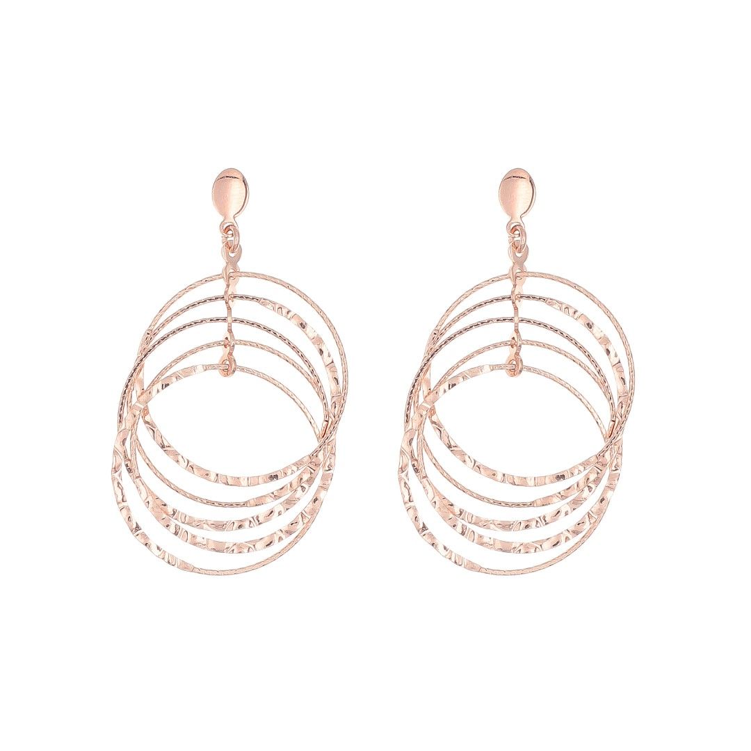 Silvex | E1902007 | EARRINGS GEOMETRIC ROUND