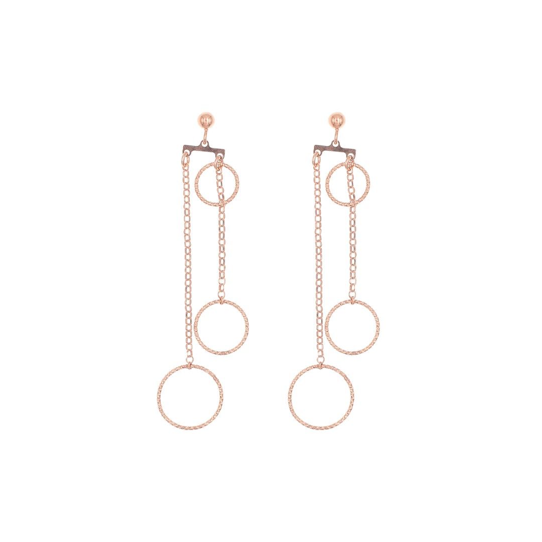Silvex | E1902235 | EARRINGS GEOMETRIC ROUND