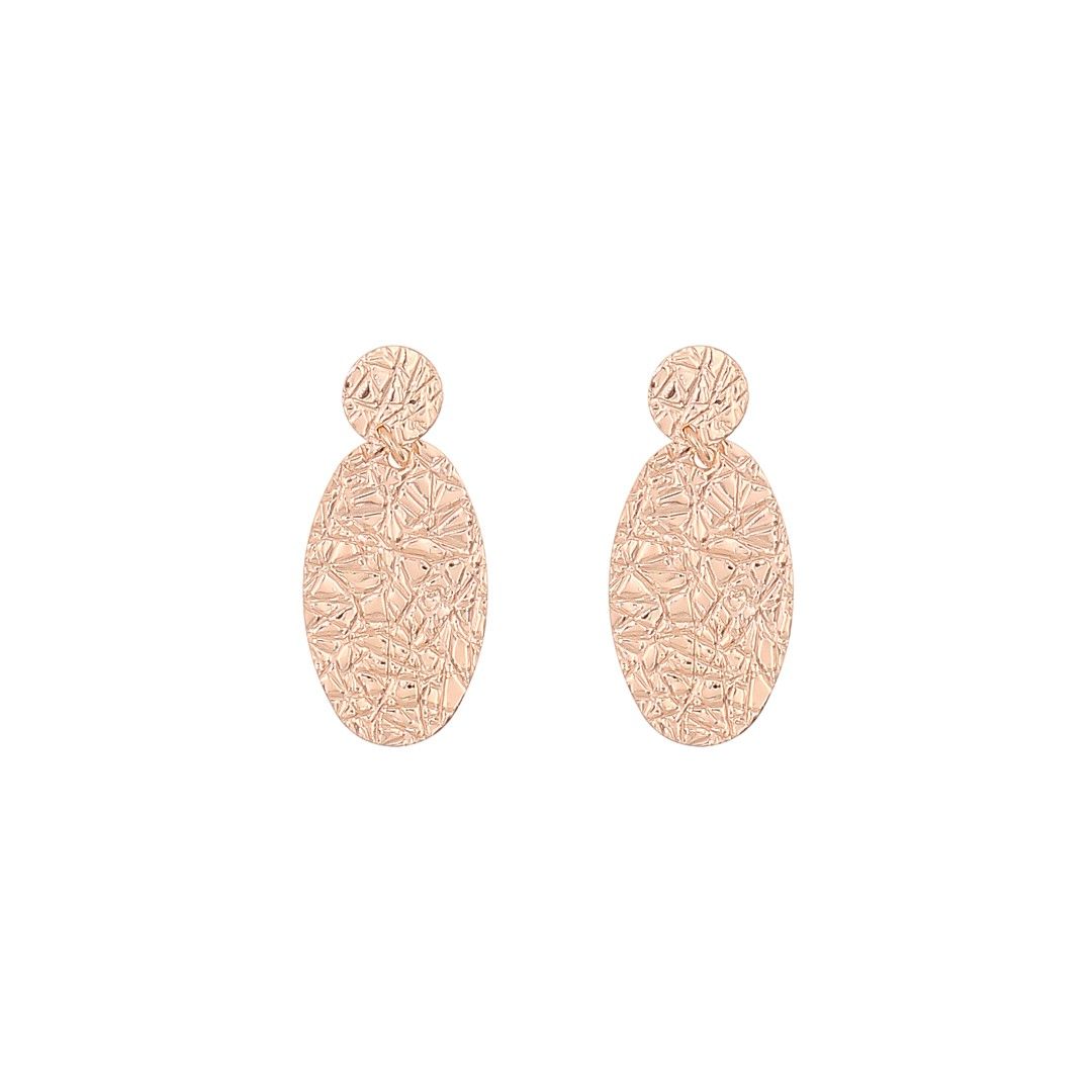 Silvex | E1902352 | EARRINGS GEOMETRIC OVAL