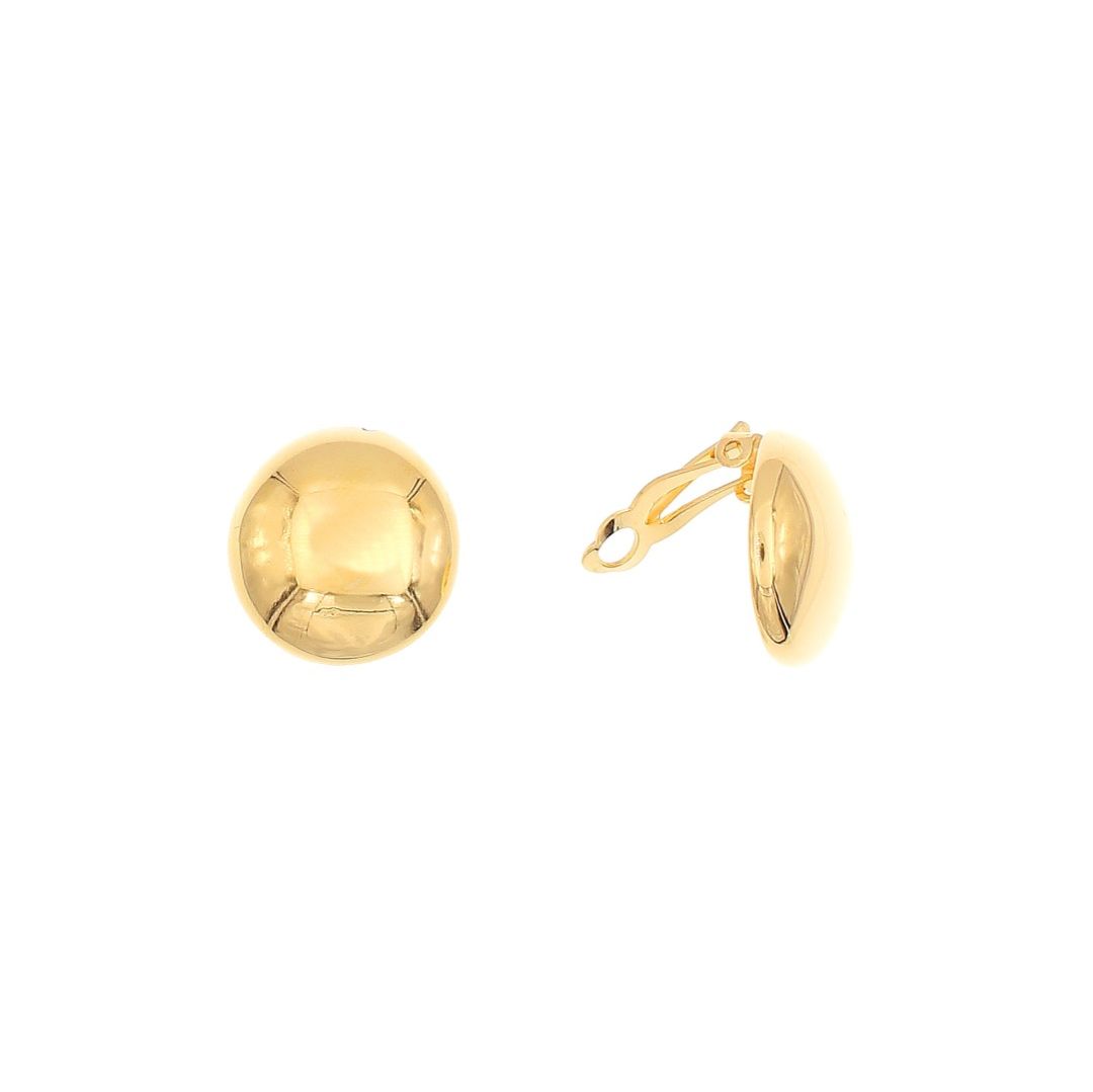 Silvex | E1902721 | EARRINGS GEOMETRIC ROUND CLIP