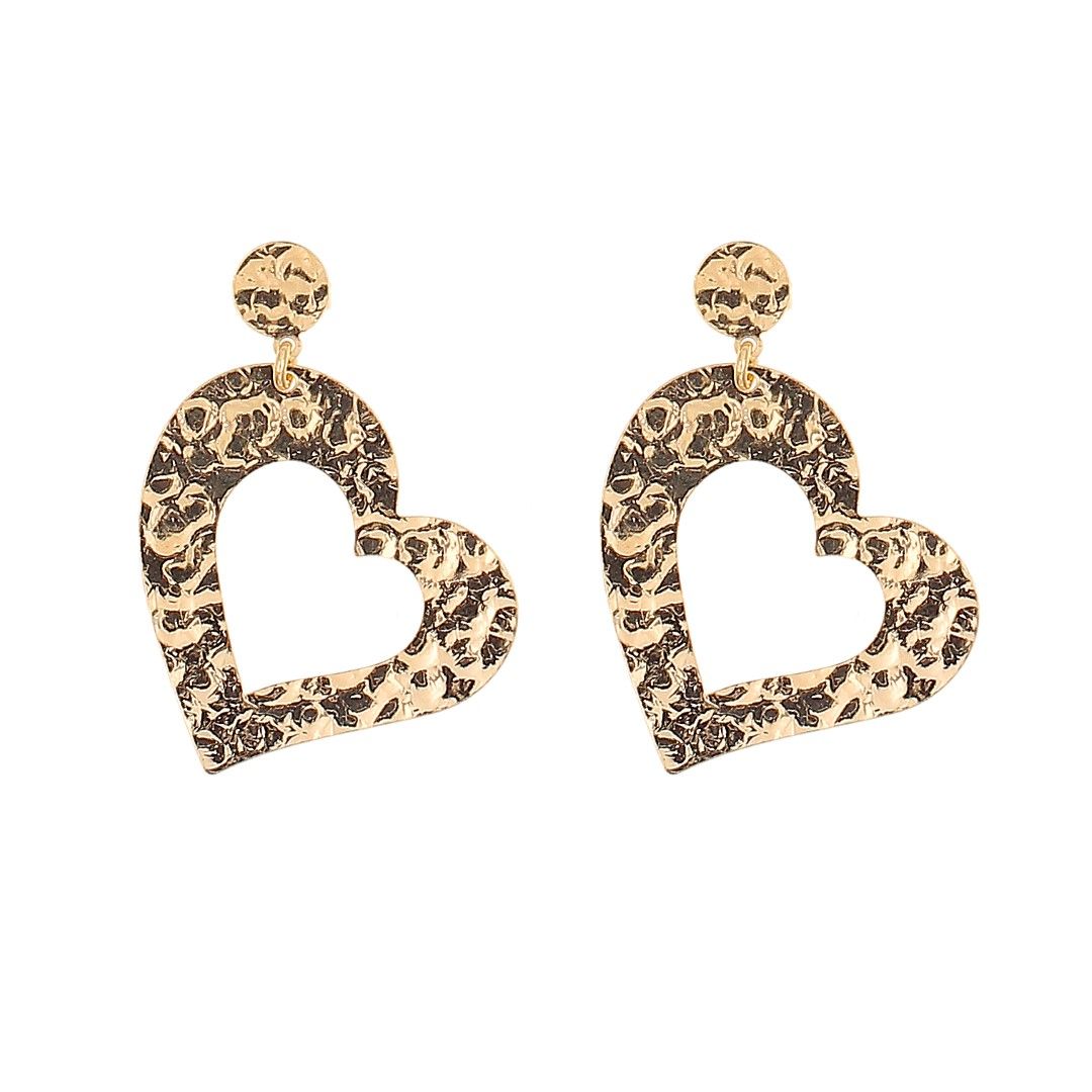 Silvex | E2001058 | EARRINGS HEART