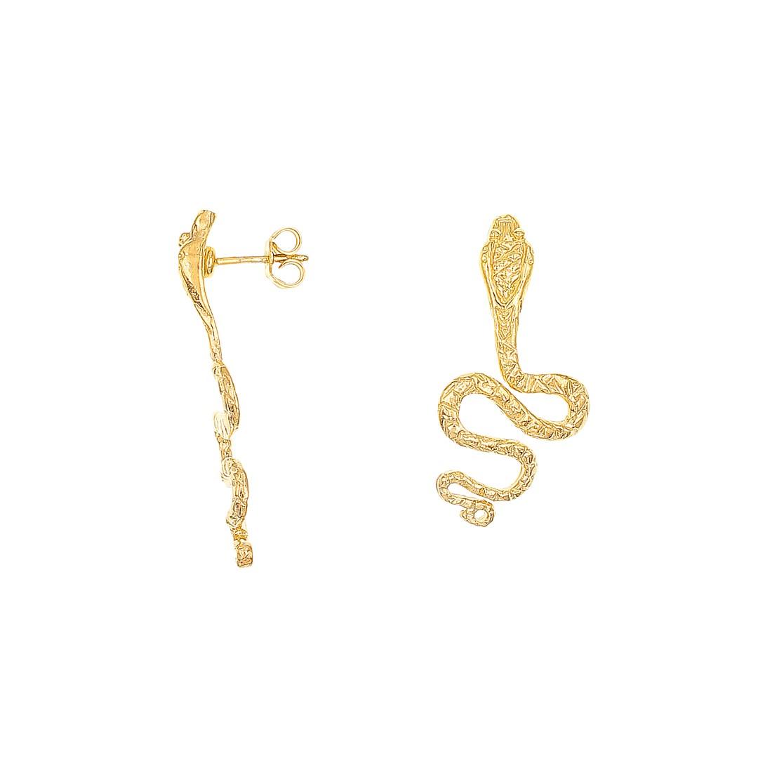 Silvex | E2101339 | EARRINGS ANIMAL SNAKE
