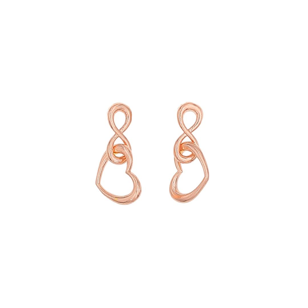 Silvex | E2101602 | ORECCHINI CUORE INFINITO