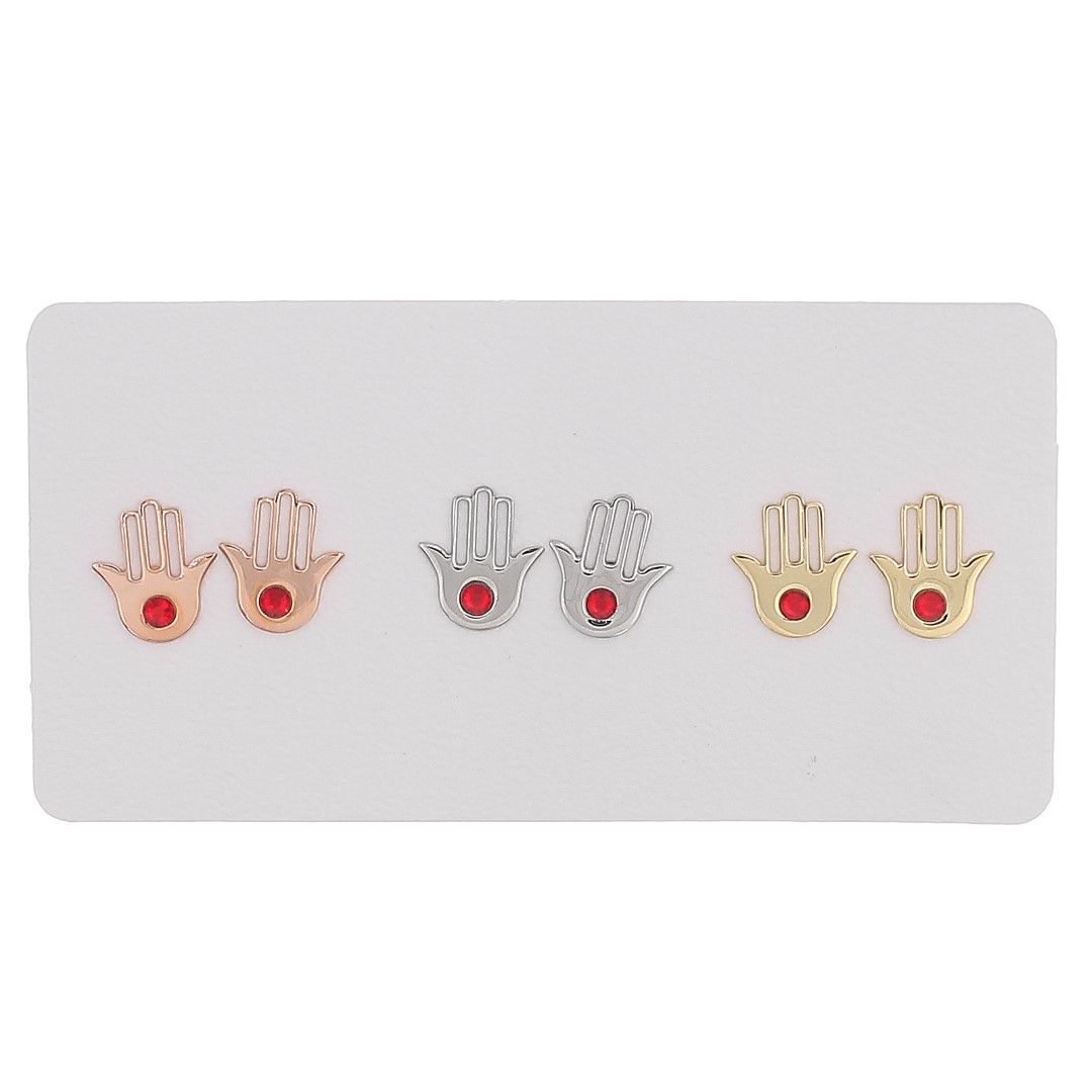 Silvex | E2103235 | ORECCHINI RELIGIOSO MANO DI FATIMA