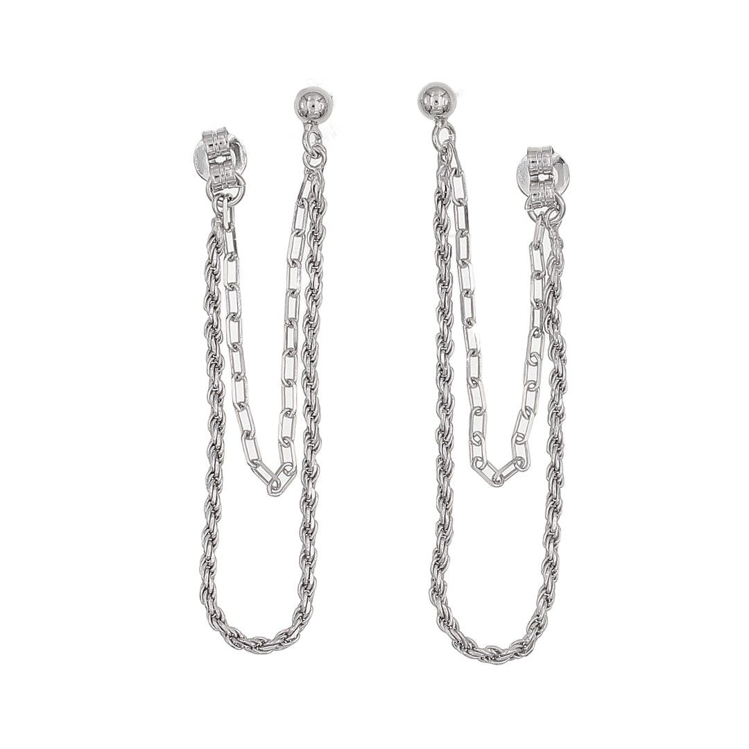 Silvex | E2200134 | ORECCHINI MULTIFILO