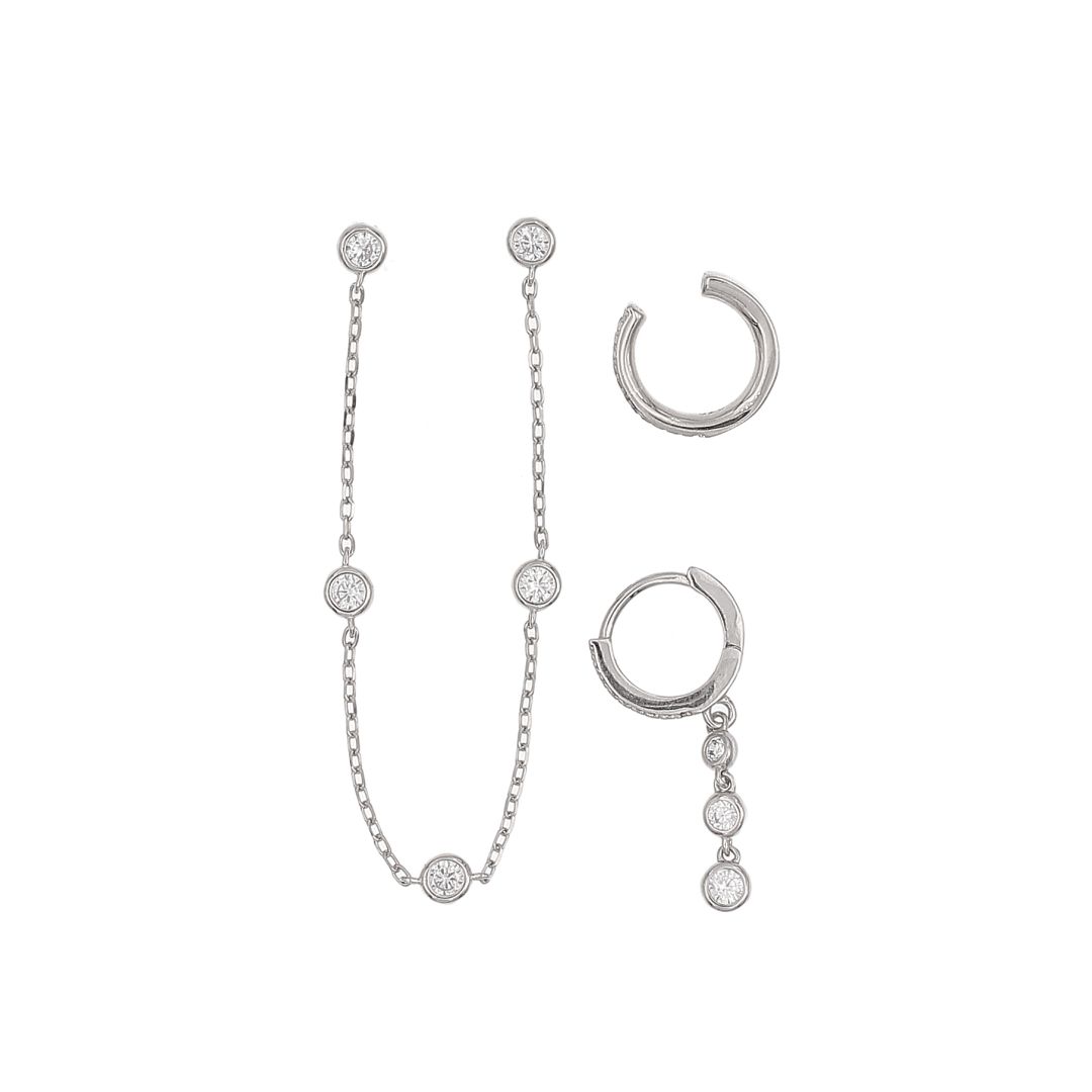 Silvex | E2201075 | ORECCHINI IMPORT PUNTI LUCE