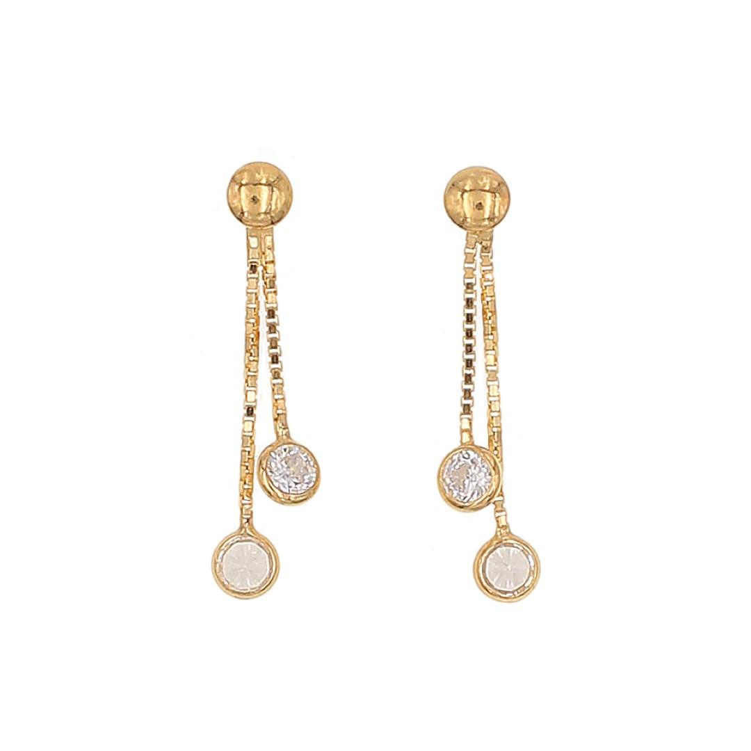 Silvex | E2201133 | EARRINGS SINGLE STONE