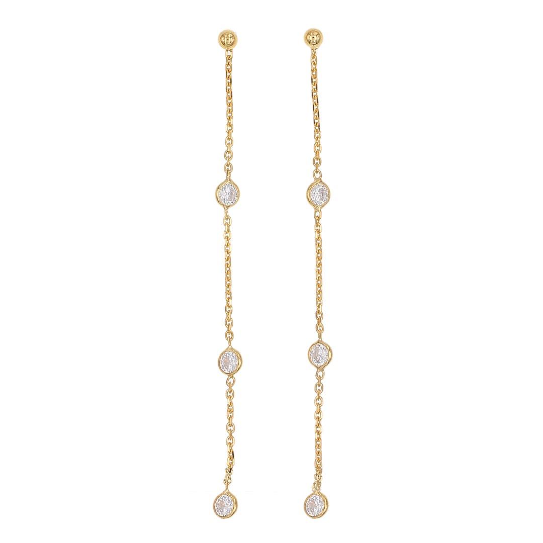 Silvex | E2201486 | EARRINGS SINGLE STONE