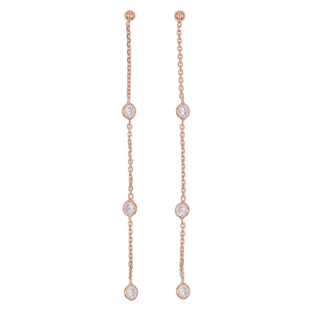 Silvex | E2201486 | EARRINGS SINGLE STONE