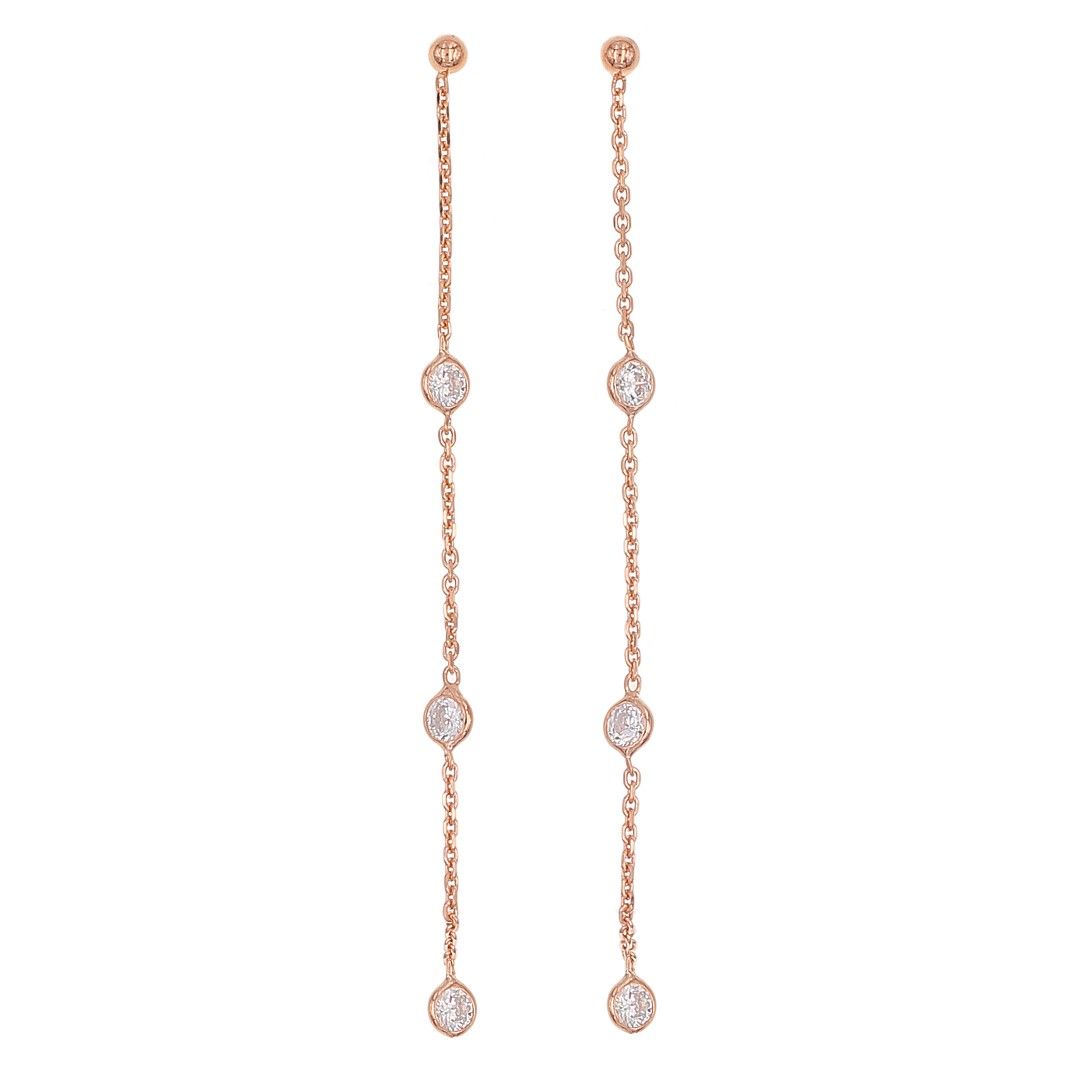 Silvex | E2201487 | EARRINGS SINGLE STONE