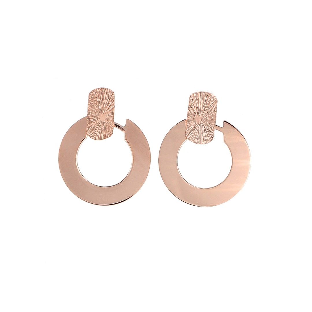 Silvex | E2300091 | ORECCHINI GEOMETRICO TONDO