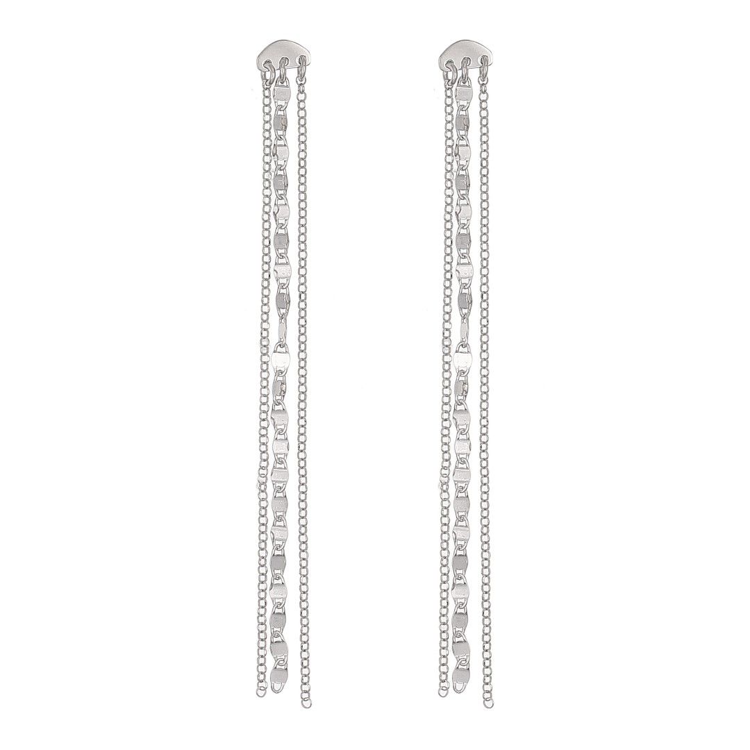 Silvex | E2300180 | ORECCHINI MULTIFILO FRANGIA