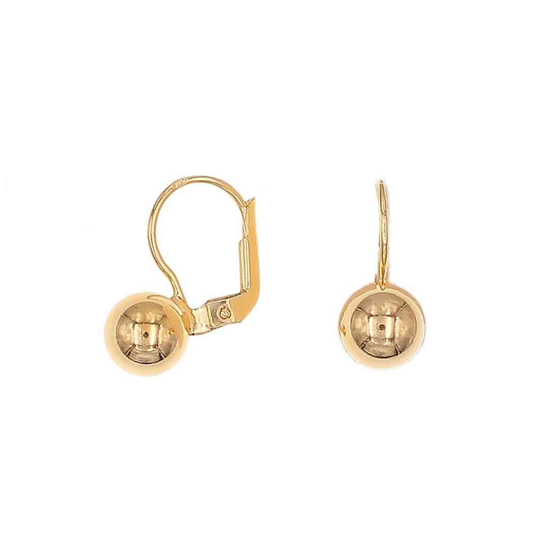 Silvex | E2300629 | EARRINGS BEAD LEVERBACK